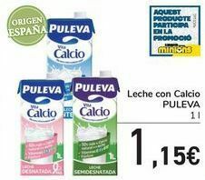 Carrefour Leche con calcio puleva oferta