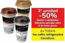 Carrefour En todos los cafés refrigerados carrefour oferta