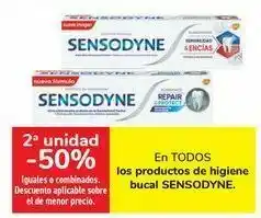 Carrefour En todos los productos de higiene bucal sensodyne oferta