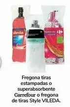 Carrefour Fregona tiras estampadas o superabsorbentes carrefour o fregona de tiras style vileda oferta