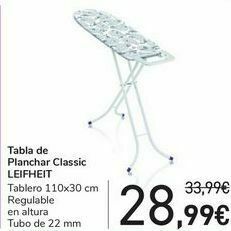 Carrefour Tabla de planchar classic leifheit oferta