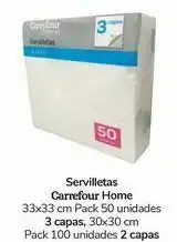 Carrefour Servilletas carrefour home oferta