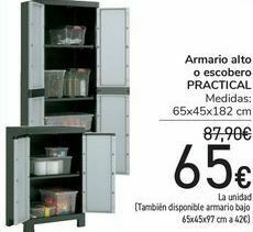 Carrefour Armario alto o escobero practical oferta