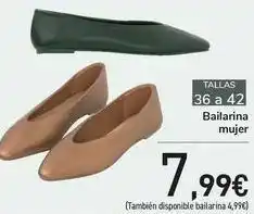 Carrefour Bailarinas mujer oferta