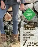 Carrefour Jegging sostenible infantil oferta