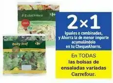 Nike En todas las bolsas de ensaladas variadas carrefour oferta