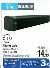 Carrefour Altavoz style oferta