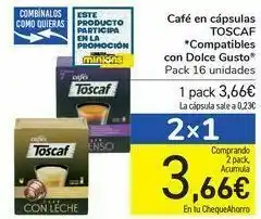 Café en cápsulas toscaf