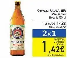 Cerveza paulaner weissbier