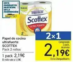 Nike Papel de cocina ultrafuerte scottex oferta