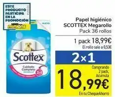 Nike Papel higiénico scottex megarollo oferta