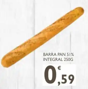 Supermercados La Despensa Barra Pan 51% Integral 250g oferta