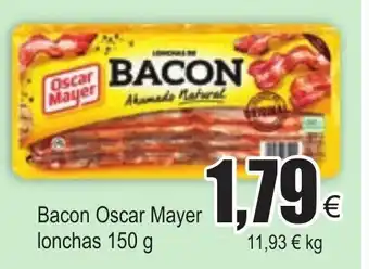 FROIZ Bacon Oscar Mayer lonchas 150g oferta