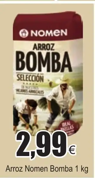 FROIZ Arroz Nomen Bomba 1kg oferta