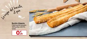 Alcampo Bastón chapata 300 g oferta