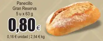 FROIZ Panecillo Gran Reserva 5u x 63g oferta