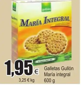 FROIZ Galletas Gullón MAria integral 600g oferta