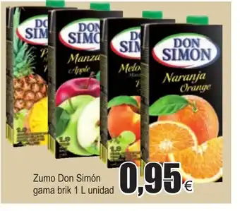 FROIZ Zumo Don Simón gama brik 1L oferta