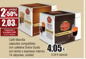 FROIZ Café Marcilla cápsulas oferta