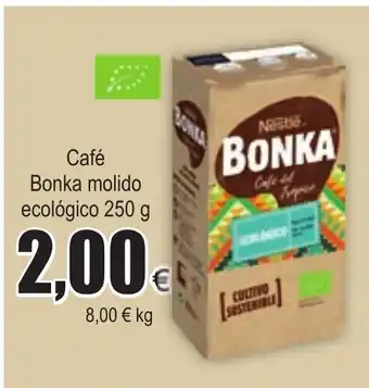 FROIZ Café Bonka molido ecológico 250gu oferta