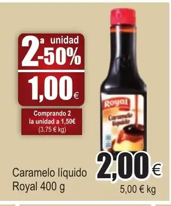 FROIZ Caramelio liquido Royal 400g oferta