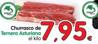 Alimerka Ternera Asturiana Churrasco el kilo oferta