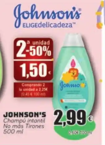 FROIZ Johnson's Champú infantil 500ml oferta