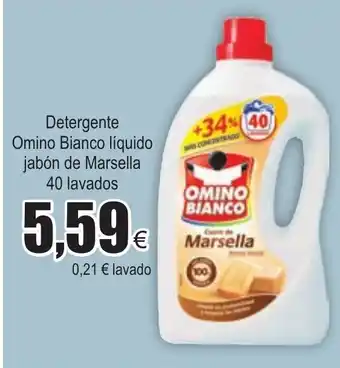FROIZ Omino Bianco Detergente Liquido jabón de Marsella oferta