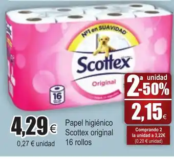FROIZ Scottex Papel Higiénico original oferta