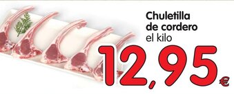 Alimerka Chuletilla de cordero el kilo oferta