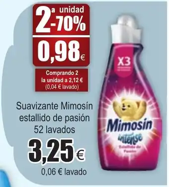 FROIZ Mimosin Suavizante estallido de pasion oferta