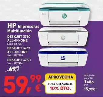 Worten Hp Impresoras Multifunción oferta