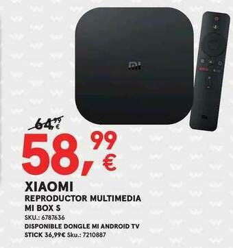 Worten Xiaomi Reproductor Multimedia Mi Box S oferta