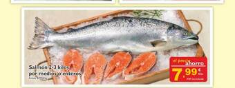 Supermercados La Despensa Salmón 2-3 Kilos Por Medios O Enteros oferta