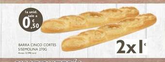 Supermercados La Despensa Barra Cinco Cortes S-Semolina 270G oferta