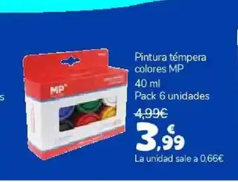 Carrefour Pintura Témpera Colores Mp oferta