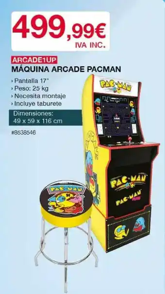 Costco Máquina Arcade Pacman oferta