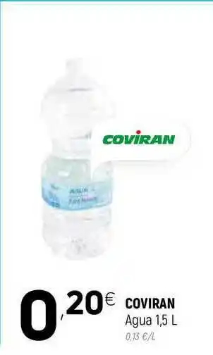 Coviran Coviran Agua 1,5l oferta