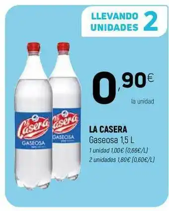 Coviran La Casera Gaseosa 1,5l oferta