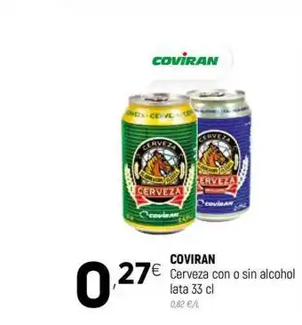 Coviran Coviran Cerveza Con O Sin Alcohol 33cl oferta