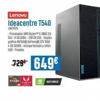 Beep Lenovo Ideacentre T540 oferta