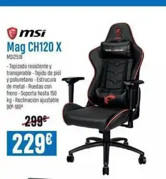Beep Msi Mag Ch120 X oferta