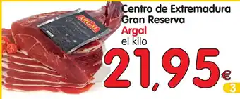 Alimerka Argal Centro de Extremadura Gran Reserva, el kilo oferta
