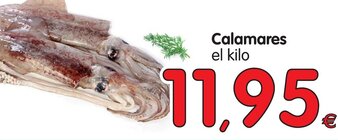 Alimerka Calamares, el kilo oferta
