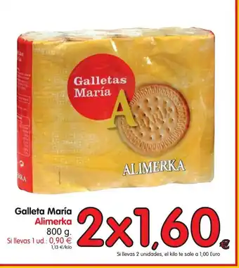 Alimerka Alimerka Galleta María 800 g. oferta