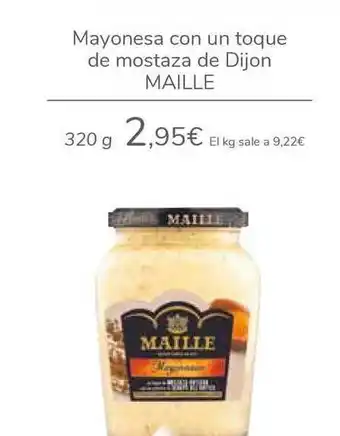 Carrefour Mayonesa Con Un Toque De Mostaza De Dijon Maille oferta