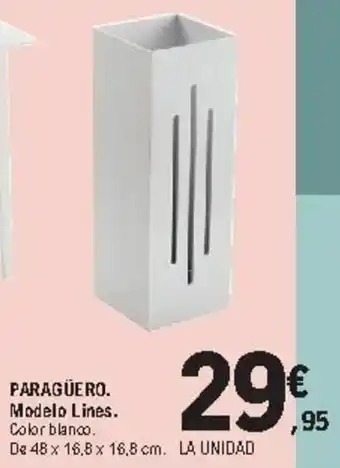 E.Leclerc Paraguero Modelo Lines oferta