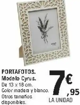 E.Leclerc Portafotos Modelo Cyrus 13x18cm oferta