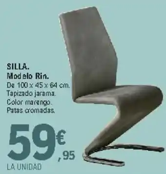 E.Leclerc Silla Modelo Rin 100x45x64cm oferta