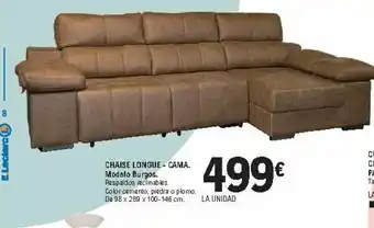 E.Leclerc Chaise Longue Cama oferta